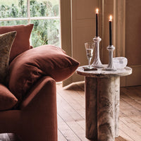 TISBURY SIDE TABLE | FANTASY BROWN