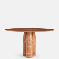 MIRRA DINING TABLE | ROSSO ALICANTE MARBLE