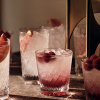 BARWELL CUT CRYSTAL ROCKS GLASS | SET OF FOUR