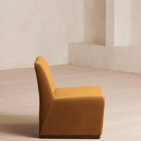 LOVETT CHAIR | VELVET MUSTARD