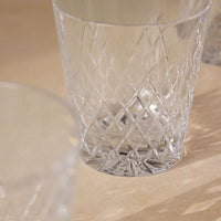 BARWELL CUT CRYSTAL ROCKS GLASS | SET OF FOUR