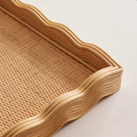 PANGBOURNE RATTAN OTTOMAN TRAY | OVERSIZED