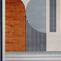The Rug Company Future Forms Forma Handknotted Wool & Silk Rug
