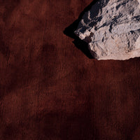HANDLOOM CASHMERE BLEND LOW PILE RUSSET