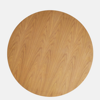 Lowden Round Oak Dining Table by Soho Home. Simple yet sculptural form creates a modern crafted look. Inspired by Soho House.