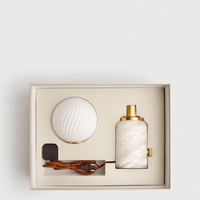 Soho Home Alabaster Swirl Table Lamp