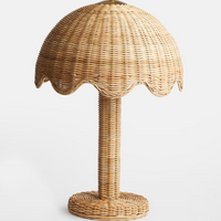 Soho Home Lila Rattan Table Lamp