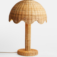 Soho Home Lila Rattan Table Lamp