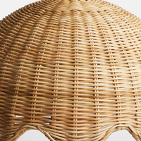 Soho Home Lila Rattan Table Lamp