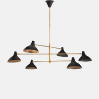 OLIVER MID CENTURY CHANDELIER