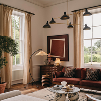 OLIVER MID CENTURY CHANDELIER