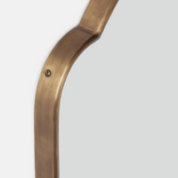 Soho Home Betty Antique Brass Mirror Tall