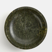 MOWBRAY MARBLE SERVING BOWL | GREEN