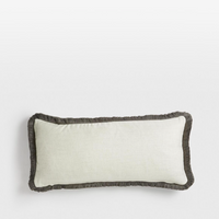 Soho Home Charis Oblong Velvet Charcoal
