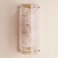 Soho Home. Venetian glass wall light, wall sconce. Handmade in Italy, real brass accents. Inspired by Soho House.