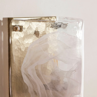 Soho Home. Venetian glass wall light, wall sconce. Handmade in Italy, real brass accents. Inspired by Soho House.