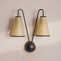 CLARK WALL LIGHT | BLACKENED BRASS