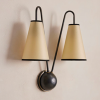 CLARK WALL LIGHT | BLACKENED BRASS
