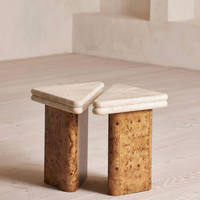 GIA SIDE TABLE SET | ROYA DIANA MARBLE