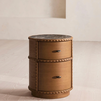 PIETRO BEDSIDE TABLE | MICHELANGELO MARBLE