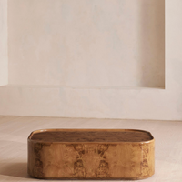 DAWSON COFFEE TABLE, OLIVE ASH BURL