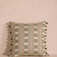 LANDO SQUARE CUSHION | SAGE