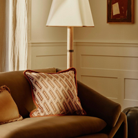 VENDE SQUARE CUSHION | RUST