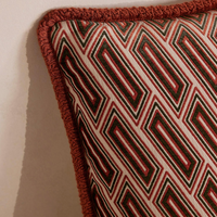 VENDE SQUARE CUSHION | RUST