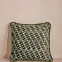 VENDE SQUARE CUSHION | OLIVE