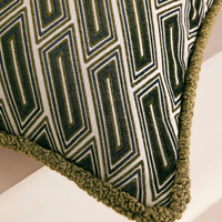 VENDE SQUARE CUSHION | OLIVE