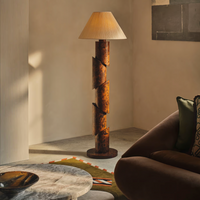 FRANCO FLOOR LAMP | ABSTRACT BURL