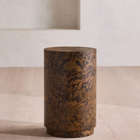 SLOANE SIDE TABLE | ABSTRACT BURL