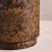 SLOANE SIDE TABLE | ABSTRACT BURL