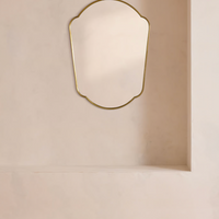 BETTY WALL MIRROR | ANTIQUE BRASS, MEDIUM