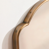 BETTY WALL MIRROR | ANTIQUE BRASS, MEDIUM