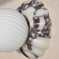 FLORIA WALL LIGHT | CALACATTA VIOLA MARBLE