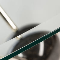 VGNEWTREND | RAYS GLASS TOP DINING TABLE