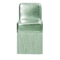 LORENZA BOZZOLI COUTURE | LILLY GLEAMING LIGHT GREEN LEATHER CHAIR