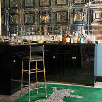 The Rug Company DVF Diane Von Furstenberg Climbing Leopard Handknotted Silk Wool Rug Runner