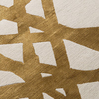 The Rug Company Kelly Wearstler Channels Copper Handknotted Wool and Silk Rug