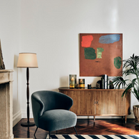 NORA TAMBOUR SIDEBOARD | BLACK MARQUINA MARBLE