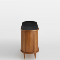 NORA TAMBOUR SIDEBOARD | BLACK MARQUINA MARBLE