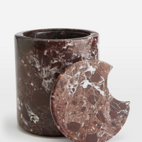 PAVEL RED MARBEL ICE BUCKET