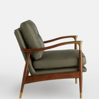 THEODORE ARMCHAIR | KHAKI LINEN