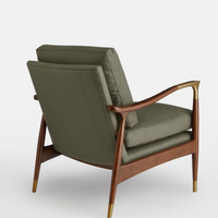 THEODORE ARMCHAIR | KHAKI LINEN