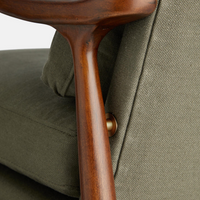 THEODORE ARMCHAIR | KHAKI LINEN