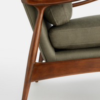 THEODORE ARMCHAIR | KHAKI LINEN