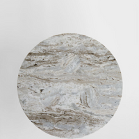 TISBURY COFFEE TABLE | FANTASY BROWN MARBLE