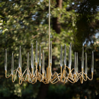 IL PEZZO MANCANTE | IL PEZZO 3 GOLD ROUND CHANDELIER