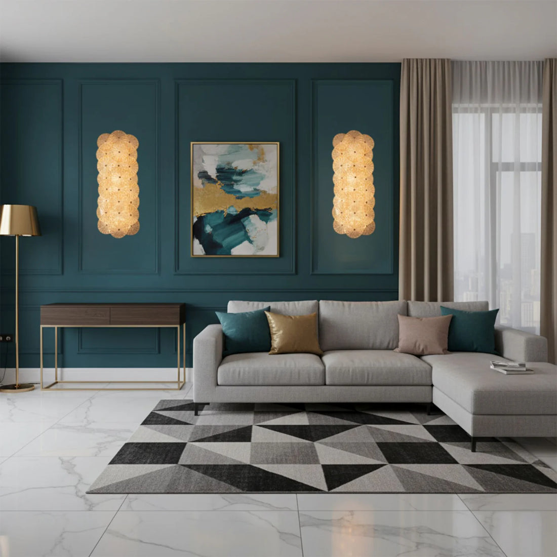 BOTTEGA VENEZIANA | KIM VERTICAL GLASS WALL LIGHT SCONCE